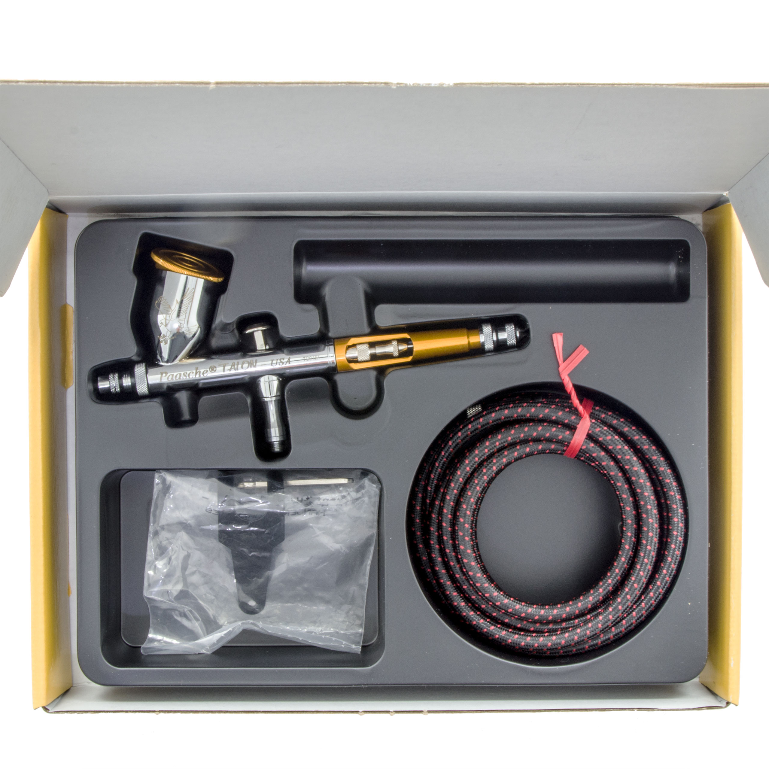 Paasche Talon TG1AS Airbrush Pistole im Set mit Schlauch